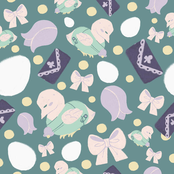 BabyShower 4 x 4 scatter pattern
