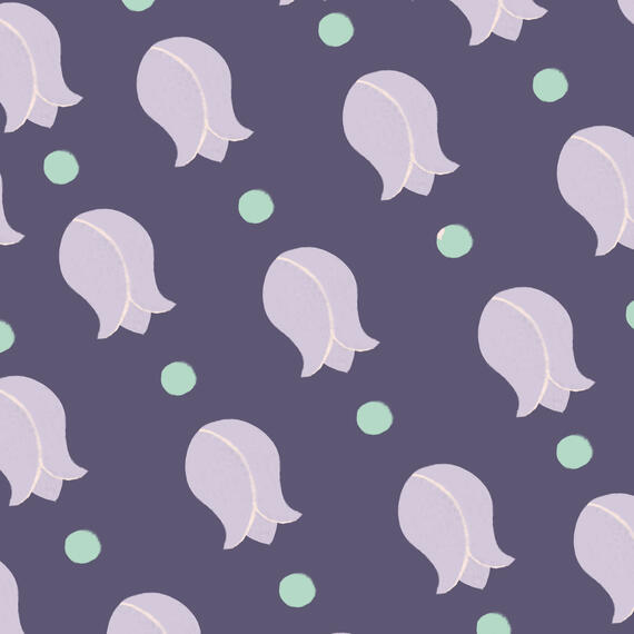 Bellflower 4 x 4 pattern